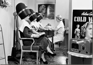 1940s beauty salon.