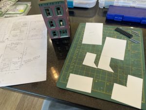 Floor plans and first floor pieces.