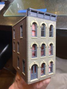Base colors applied to building.