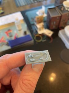 An HO scale model of an HO scale layout