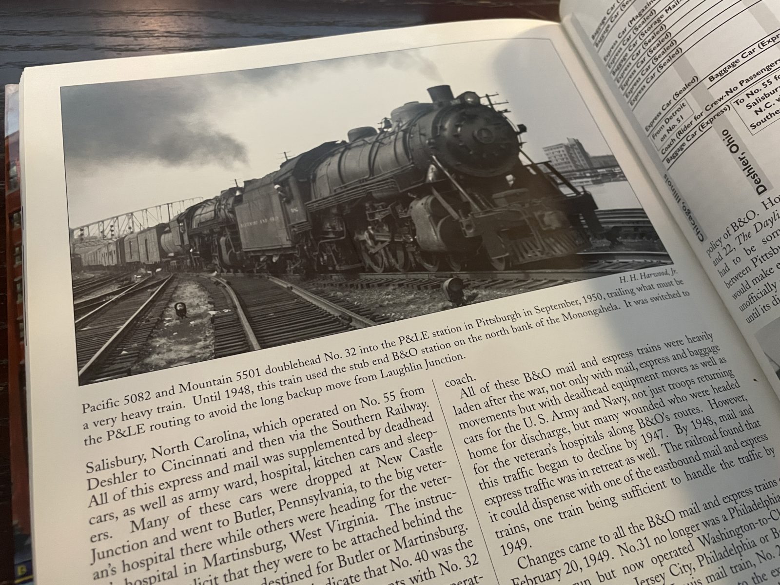 "Baltimore & Ohio Passenger Service, 1945-1971 - Volume 2: The Route of the Capitol Limited" by Harry Stegmaier
