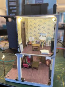 Illuminated second floor