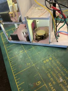 Illuminated Dining Room