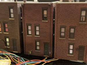 Rear window of kitchen.